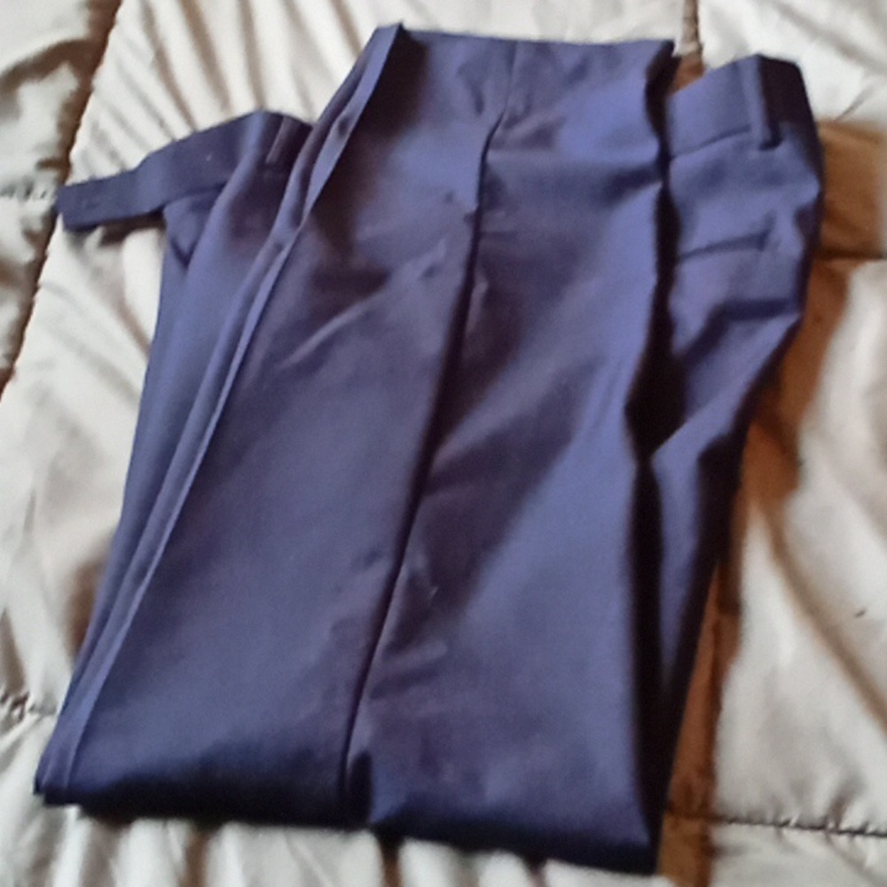 Giorgio Fiorelli Designer Button And Clasp Fly Trousers Leisure Worn Once 36/30 - Picture 4 of 4